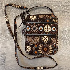 EUC Vera Bradley Mini Hipster-Canyon Print